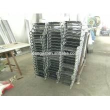 SGS certified steel plank with hooks catwalk used for h main frame scaffolding